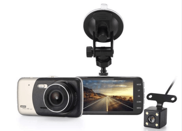 4.0 Inch Dual Lens Camera DVR Full HD 1080P Dash Cam - NuvoTECH