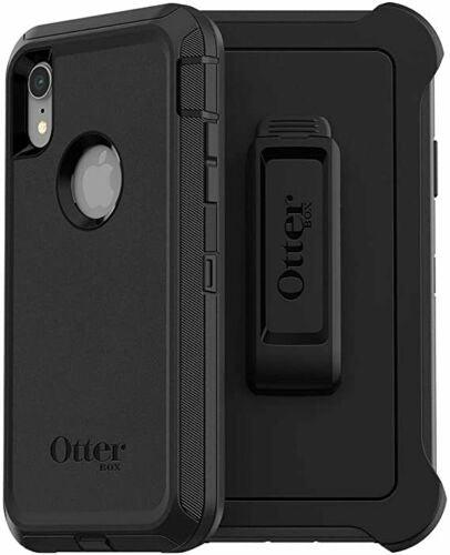OtterBox Defender  Fitted Hard Shell Case for iPhone XR - Black - NuvoTECH